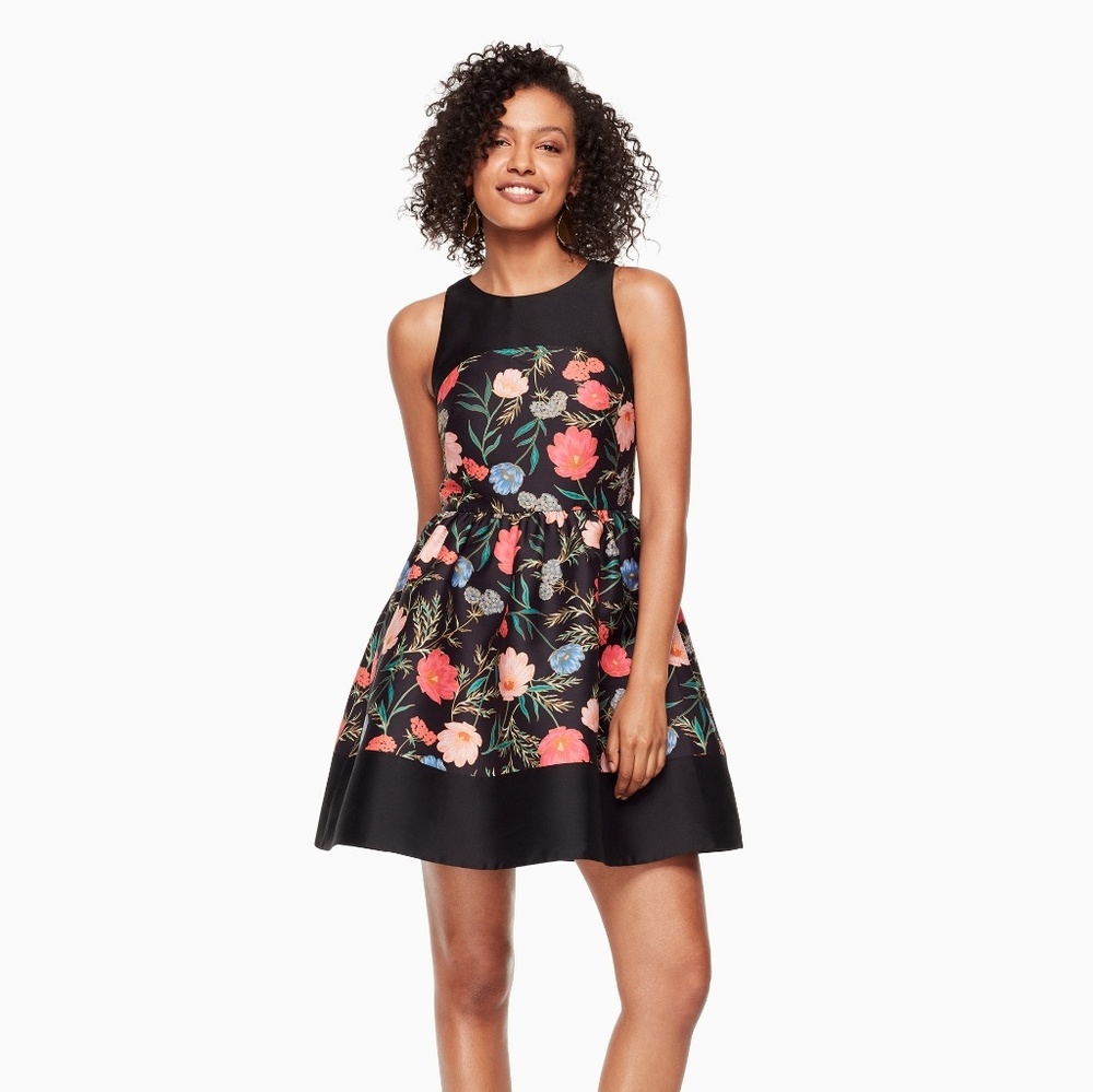 SOLD kate spade blossom mikado mini dress